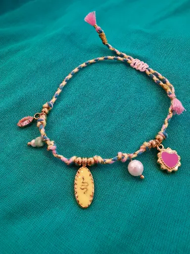 [Z880AR25004] BRACELET SERPENT GOLD/MULTICOLOR