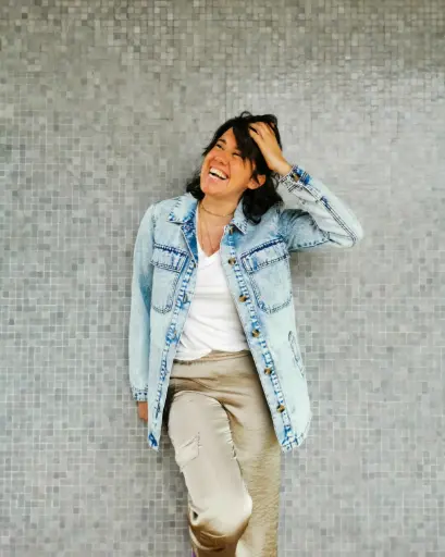 VESTE DENIM DELAVE