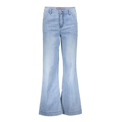 JEANS WIDE BLEU CLAIR