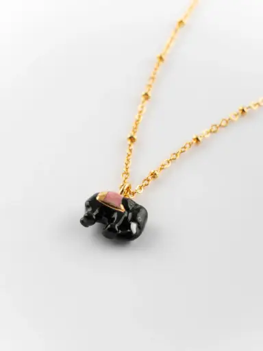COLLIER ELEPHANT D'ASIE