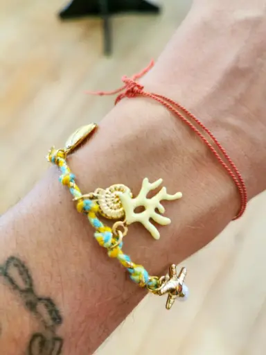 [DODI 5066] BRACELET GREEN CORAIL