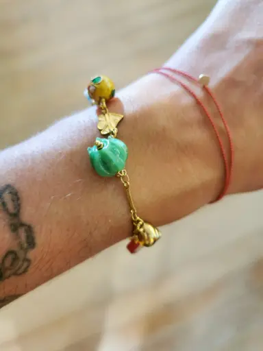 [DODI 0075] BRACELET BRELOQUE GOLD