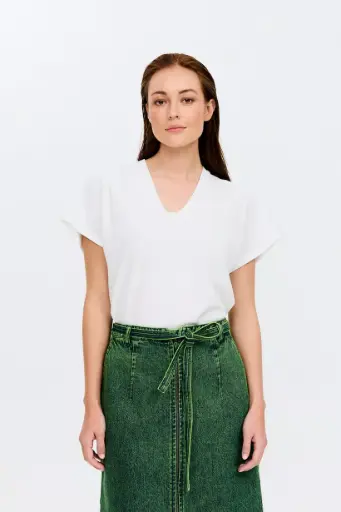 BLOUSE JAZZLESS BLANC SCINTILLANT