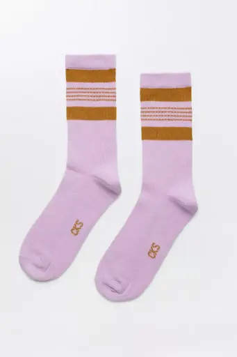 CHAUSSETTES HAPPINESS LILAS