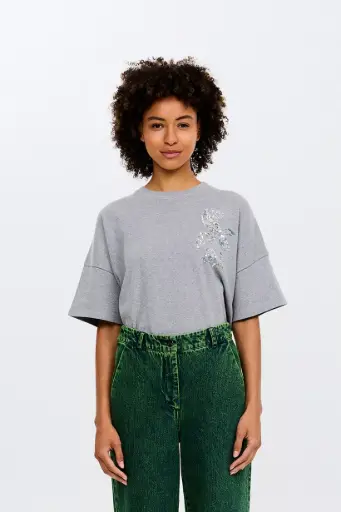 TEE-SHIRT GSL GRIS