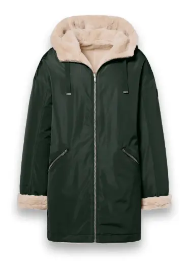 PARKA REVERSIBLE JASPER VERTE