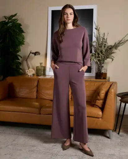 PANTALON LIDA MYRTILLE