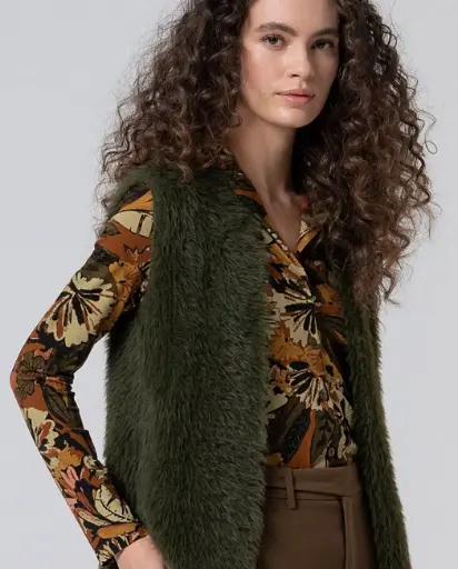 GILET SANS MANCHE MAFE KHAKI