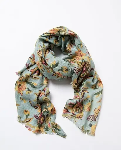 [35PAWO221] FOULARD PAWO BLEU