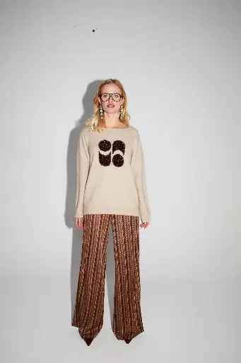 PANTALON CHARLIE LIGNE COGNAC