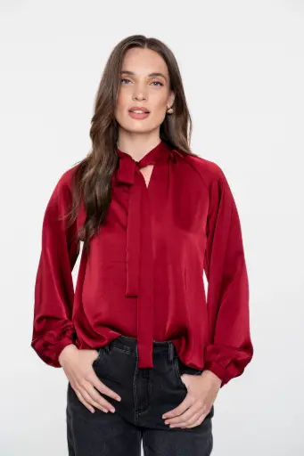 CHEMISE PORT BORDEAU