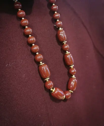 [25581] COLLIER GOLD/WINE 