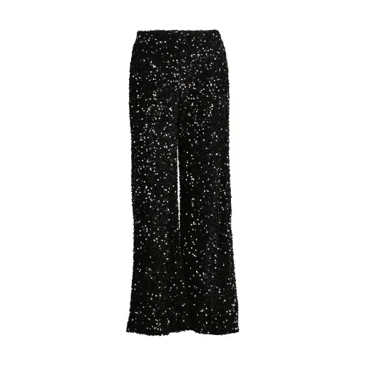 PANTALON SEQUINS FAY NOIR