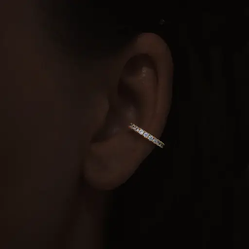 [BILLION AVENUE] BOUCLE CLAS DIAM CUFF SILVER