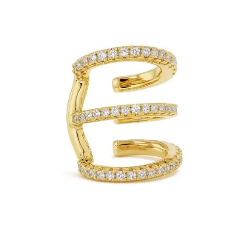 [BILLION AVENUE] BOUCLE TRIO IVY CUFF GOLD
