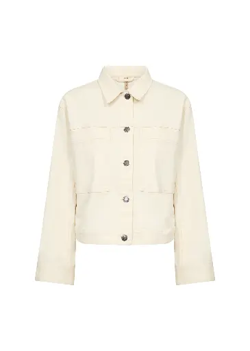 VESTE EN JEANS ECRU BESS