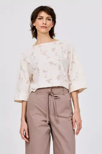 BLOUSE SIMBA ECRU
