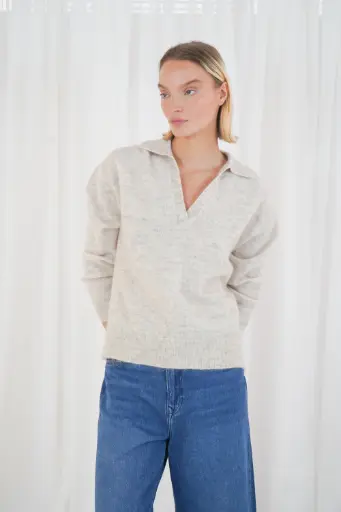 PULL SPARKS CHINE BEIGE