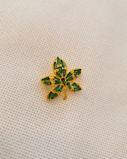 BROCHE MINI GREEN 