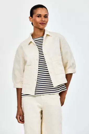 VESTE SELINO BEIGE CLAIR