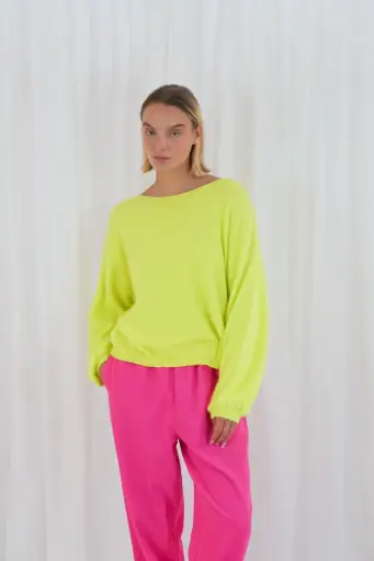 PULL COLORADO JAUNE FLUO