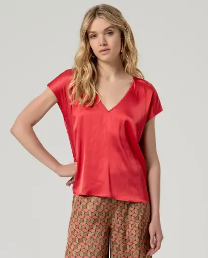 BLOUSE HIEN ROUGE