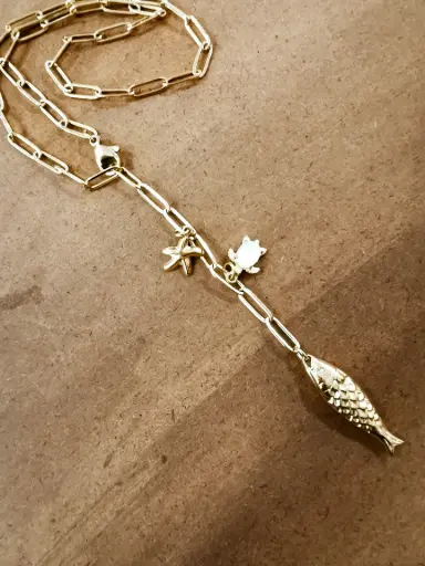 [B539M26056] COLLIER POISSON Dore II