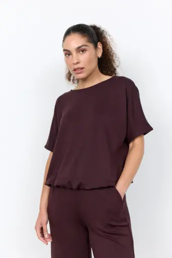 BLOUSE BANU PLUM